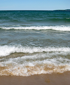 Lake Michigan at Petoskey State Park