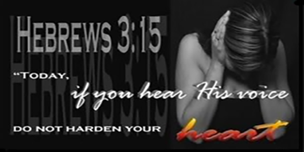 Hebrews 3:15